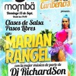 Clase Pasos Libres de Salsa con Marian Rangel en Momba – Domingo 4 de Octubre 2015