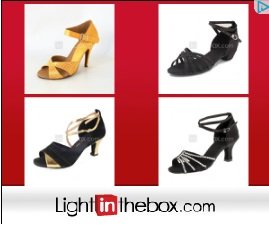 LightInTheBox танцювальне взуття